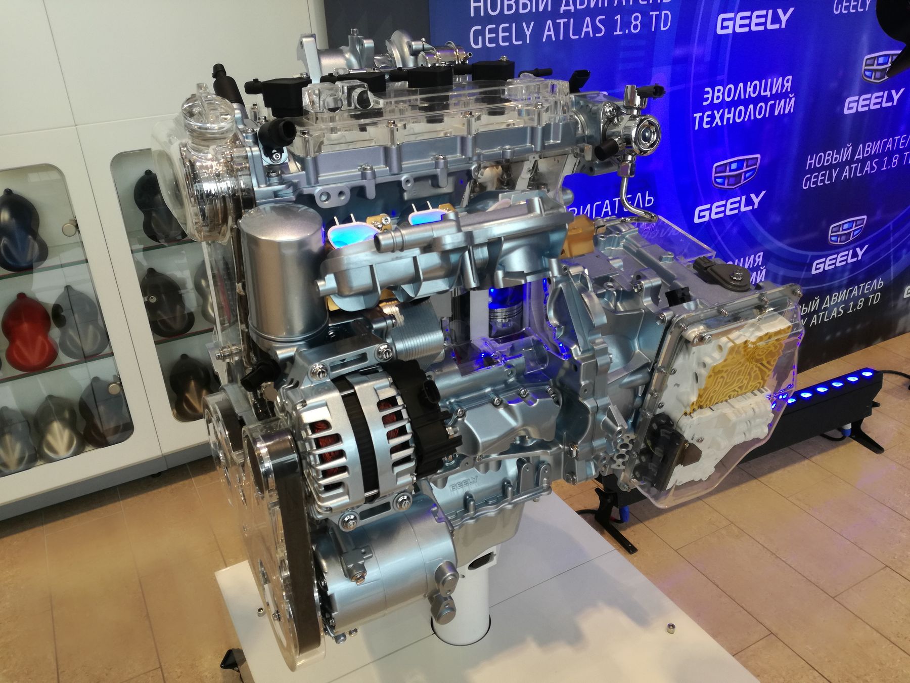 Geely atlas дизельный двигатель