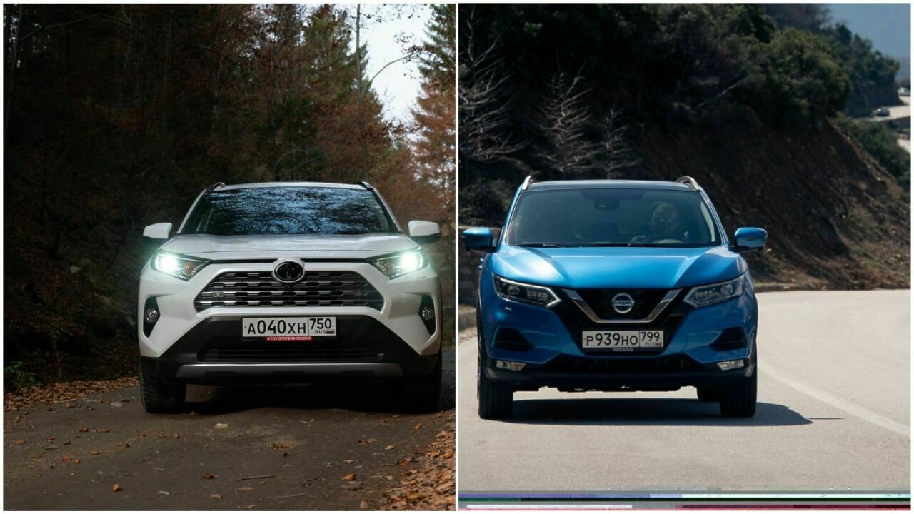 Азиатский коктейль: сравнительный тест-драйв Toyota RAV4 и Nissan Qashqai -  АвтоВзгляд