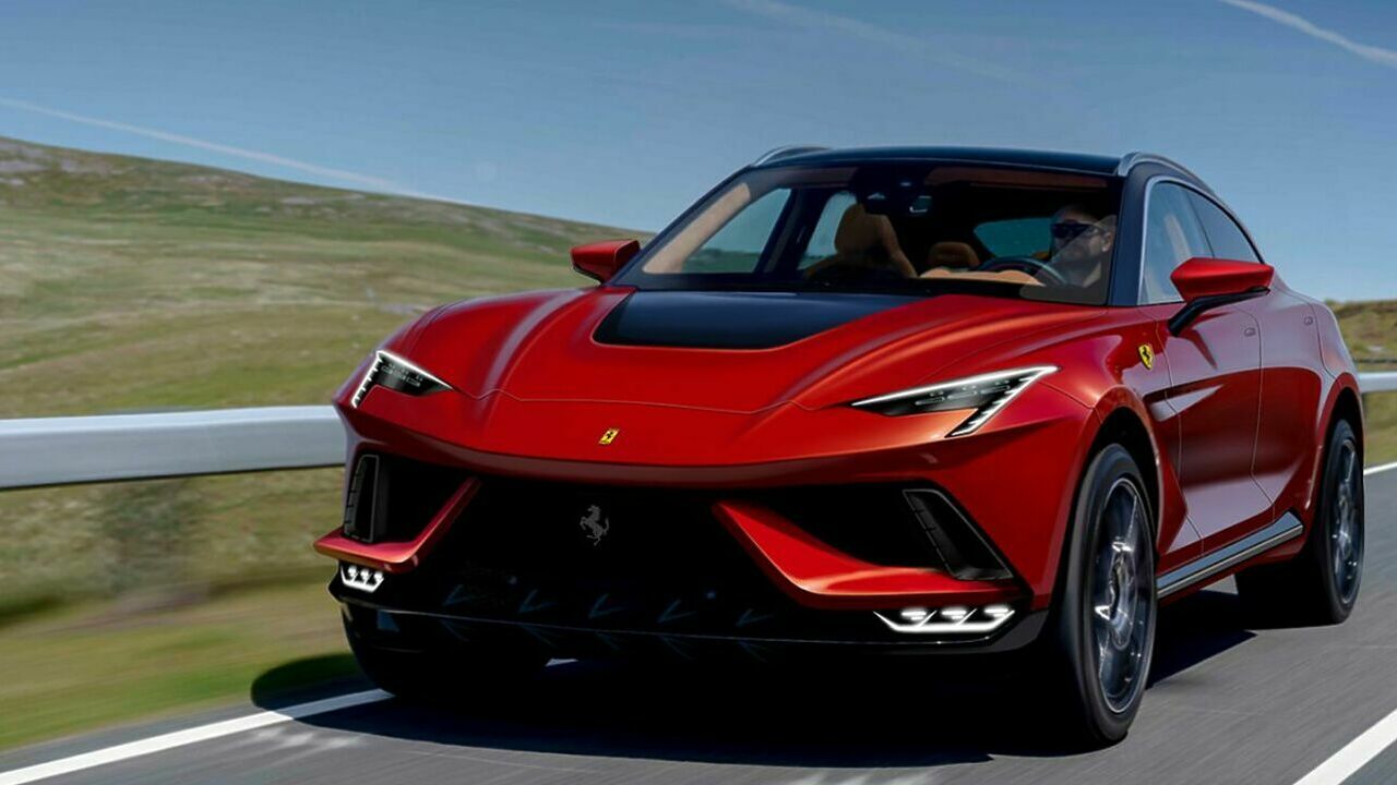 Purosangue феррари. Кроссовер Ferrari Purosangue. Феррари кроссовер 2022. Феррари SUV fx16. Феррари пуросан 2022.