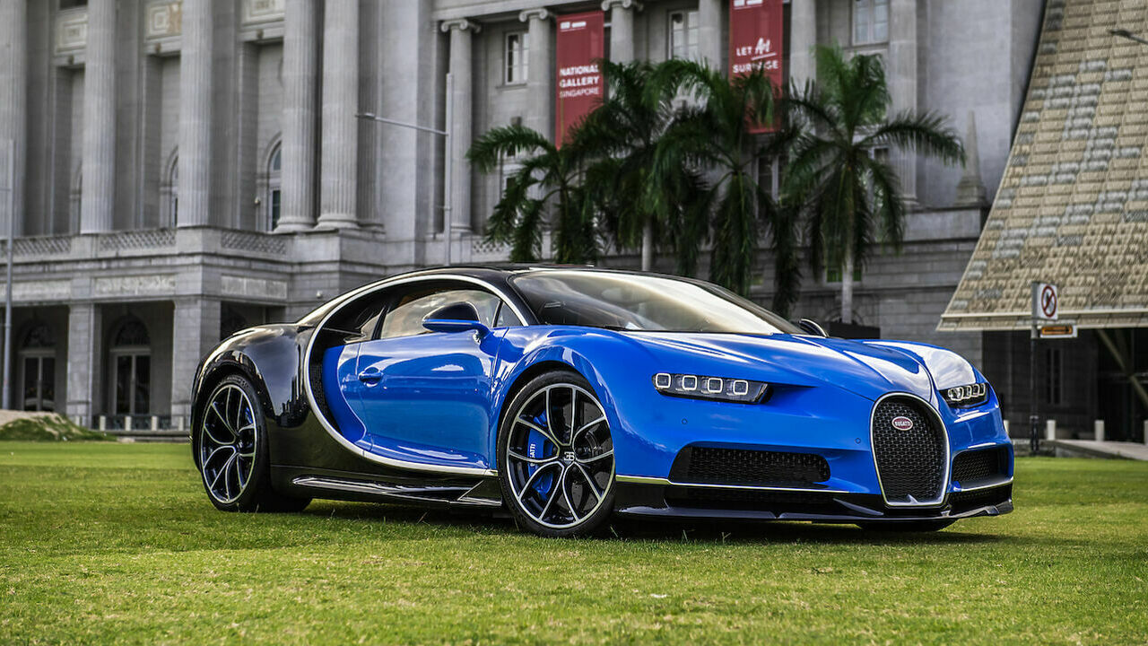 Спорткар Bugatti Chiron