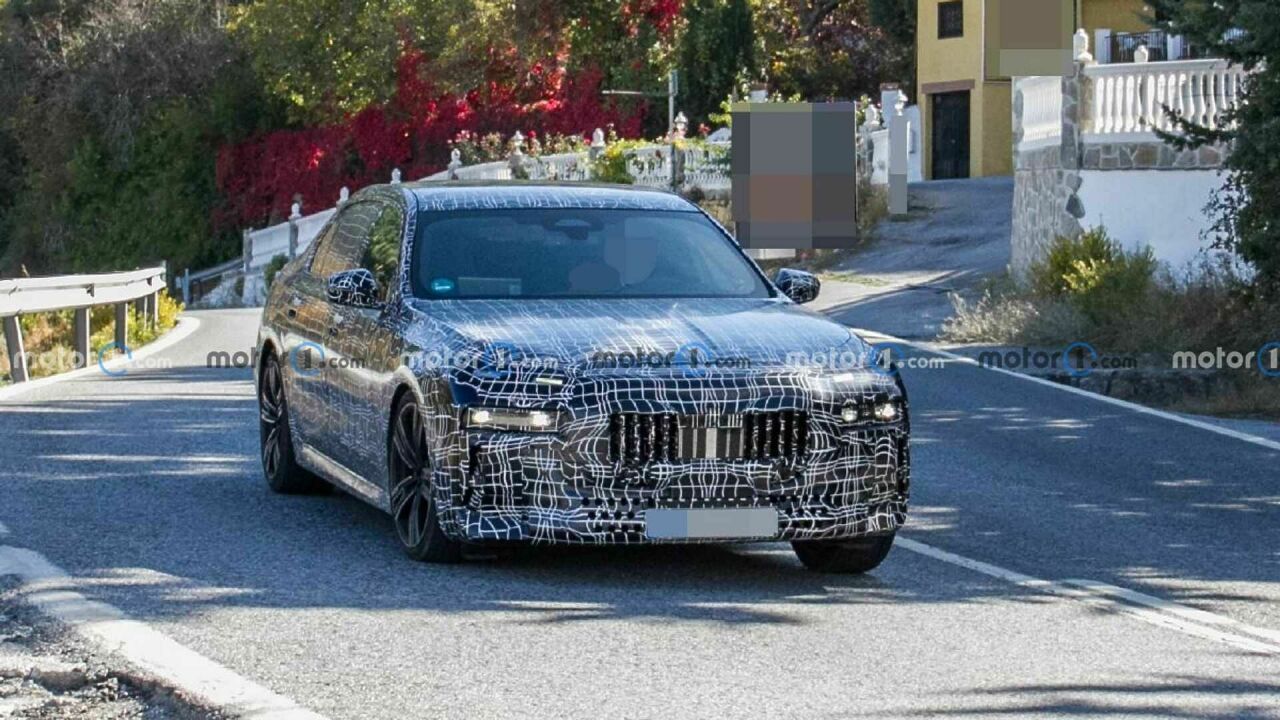 Новый BMW 7-й серии опять замечен на тестах - АвтоВзгляд