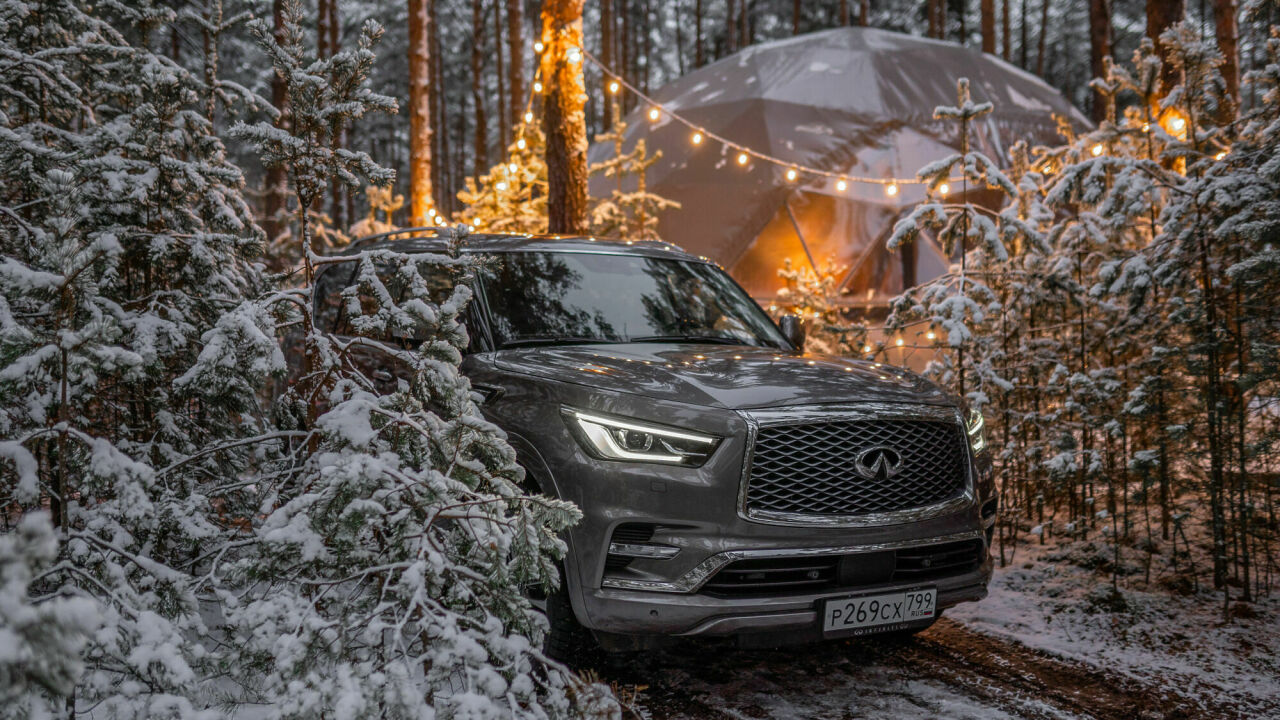 Доспехи великана: первый тест-драйв обновленного Infiniti QX80 - АвтоВзгляд