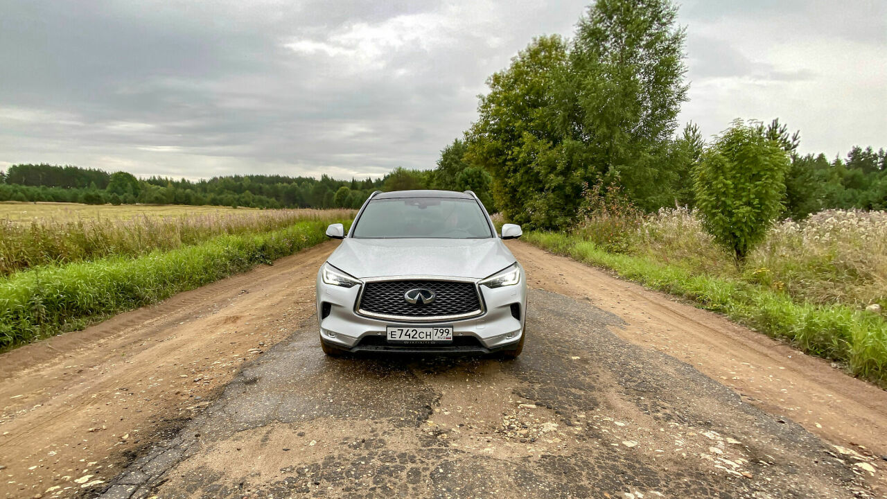 Хипстер в сапогах: внедорожный тест-драйв Infiniti QX50 - АвтоВзгляд