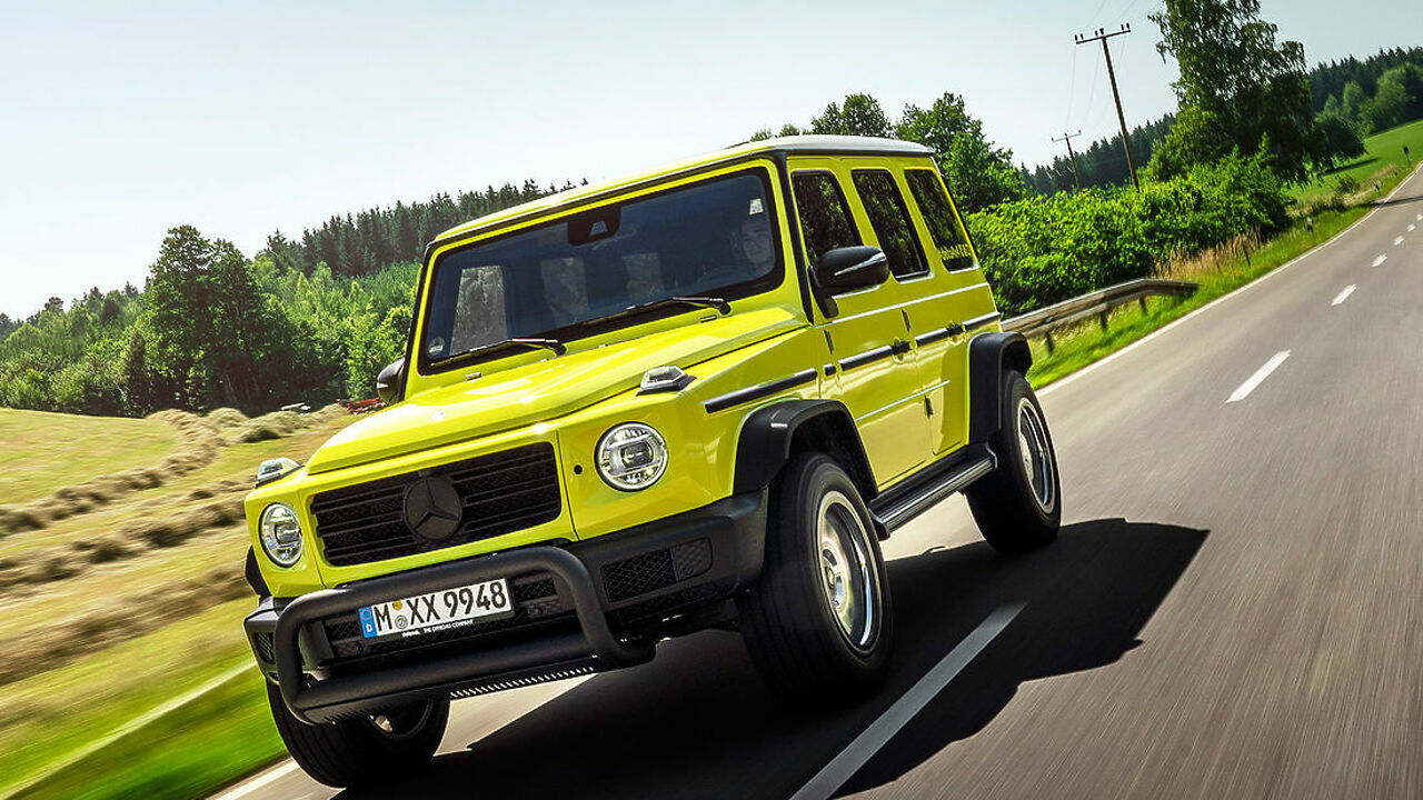 Mercedes G-Klasse Delta 4x4: «Гелик» подвергся бюджетному тюнингу -  АвтоВзгляд