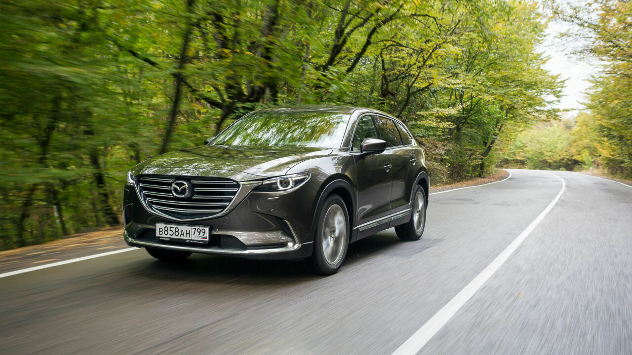 Первый тест-драйв новой Mazda CX-9: щенячий восторг - АвтоВзгляд