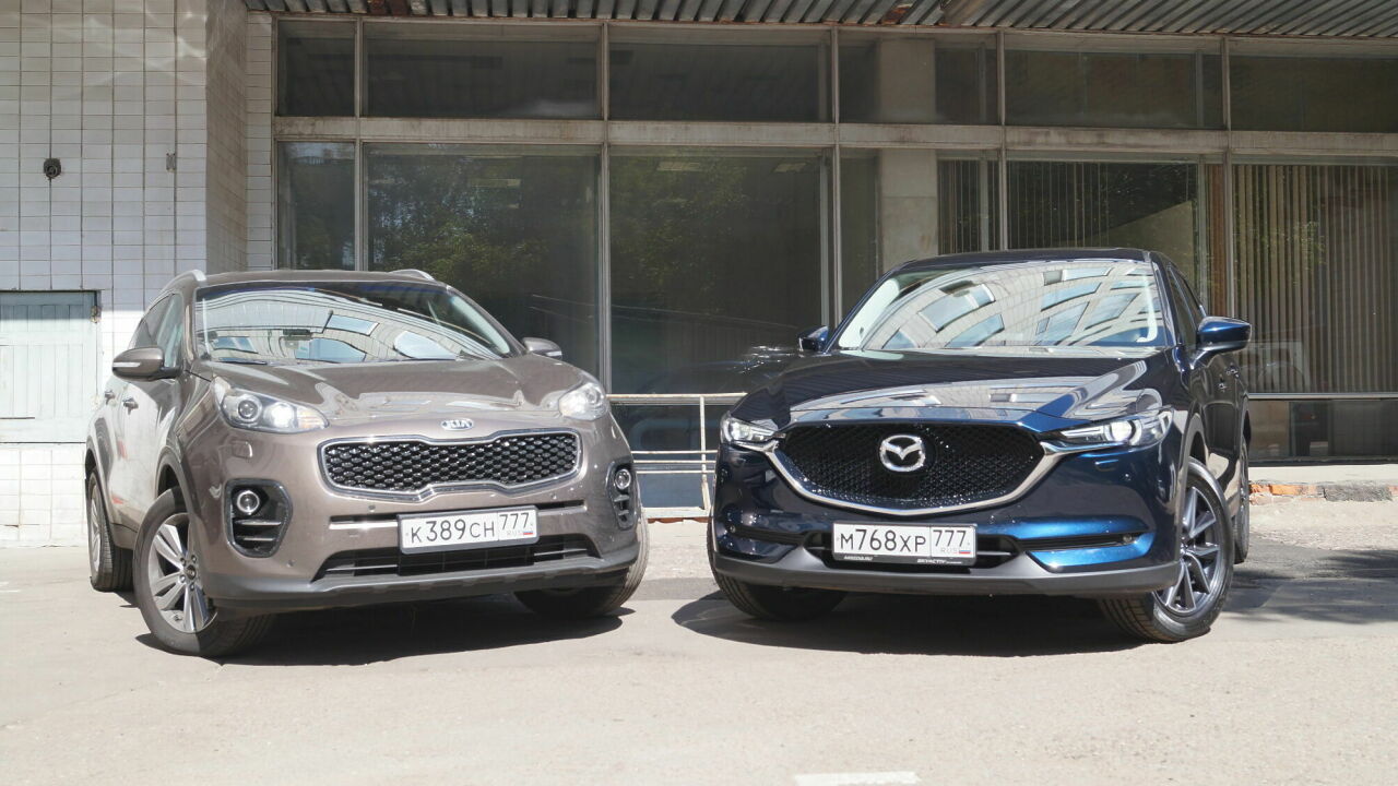 Mazda CX-5 vs KIA Sportage: корейско-японская война без компромиссов -  АвтоВзгляд