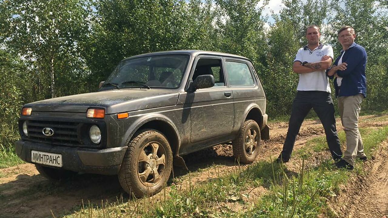 Три машины на тотальном бездорожье - Нива, Уаз и Сузуки Эскудо