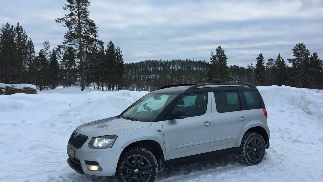 Недетские приключения Skoda Yeti на севере - АвтоВзгляд