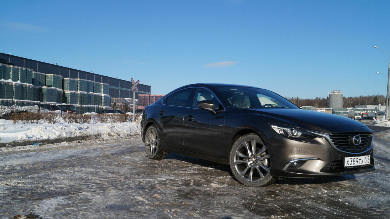 Тест-драйв Mazda6: с новым «глазом»! - АвтоВзгляд