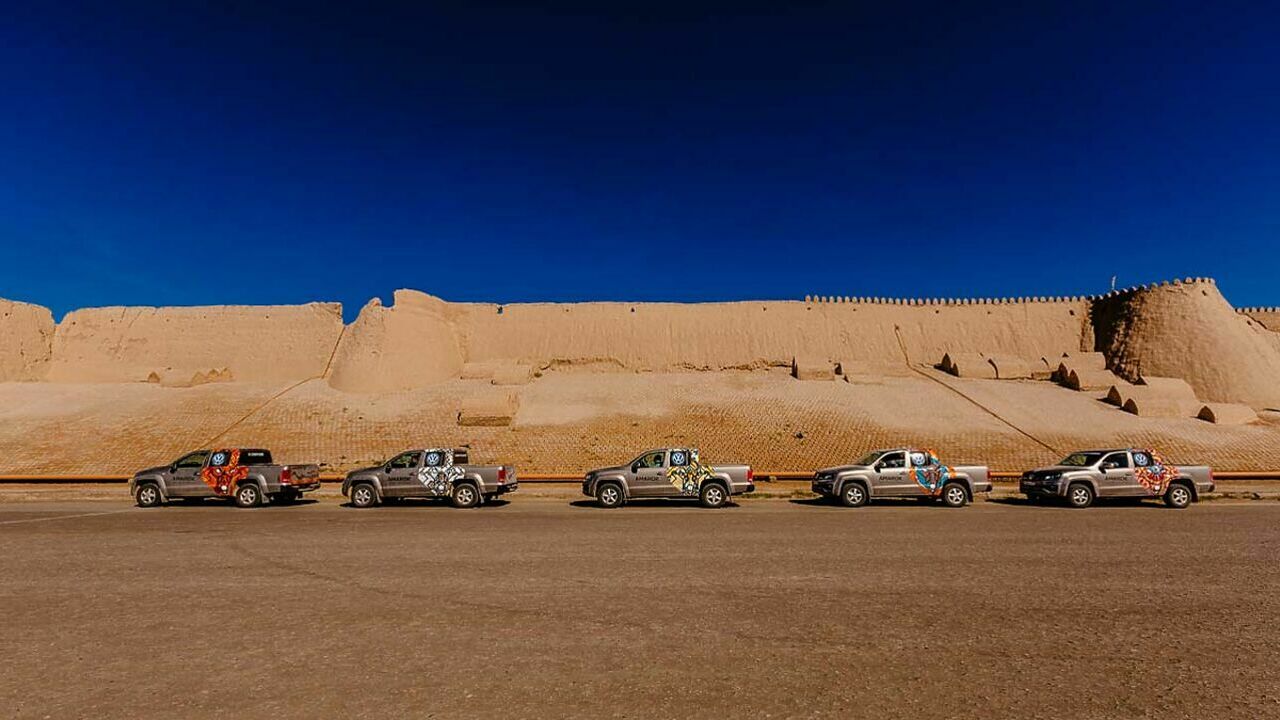 Трансазиатская экспедиция VW Amarok: буря в пустыне - АвтоВзгляд