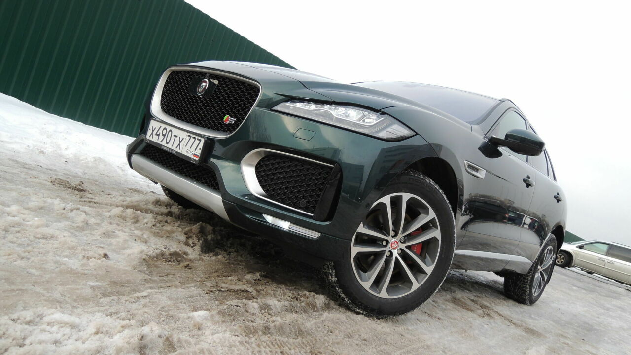 Тест-драйв Jaguar F-Pace: кроссовер для эстета - АвтоВзгляд