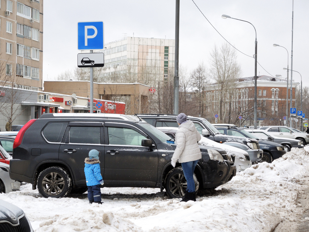 Москвич парковка