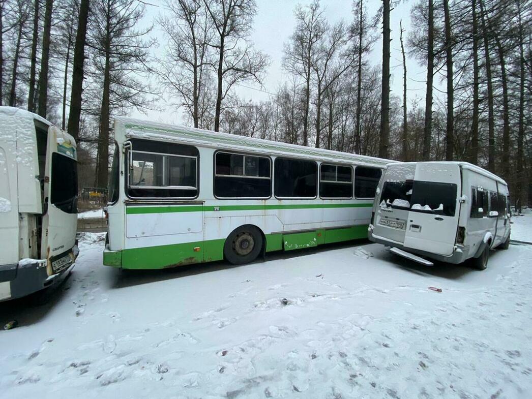 В лесу возле МКАД обнаружено кладбище фургонов и грузовиков - АвтоВзгляд