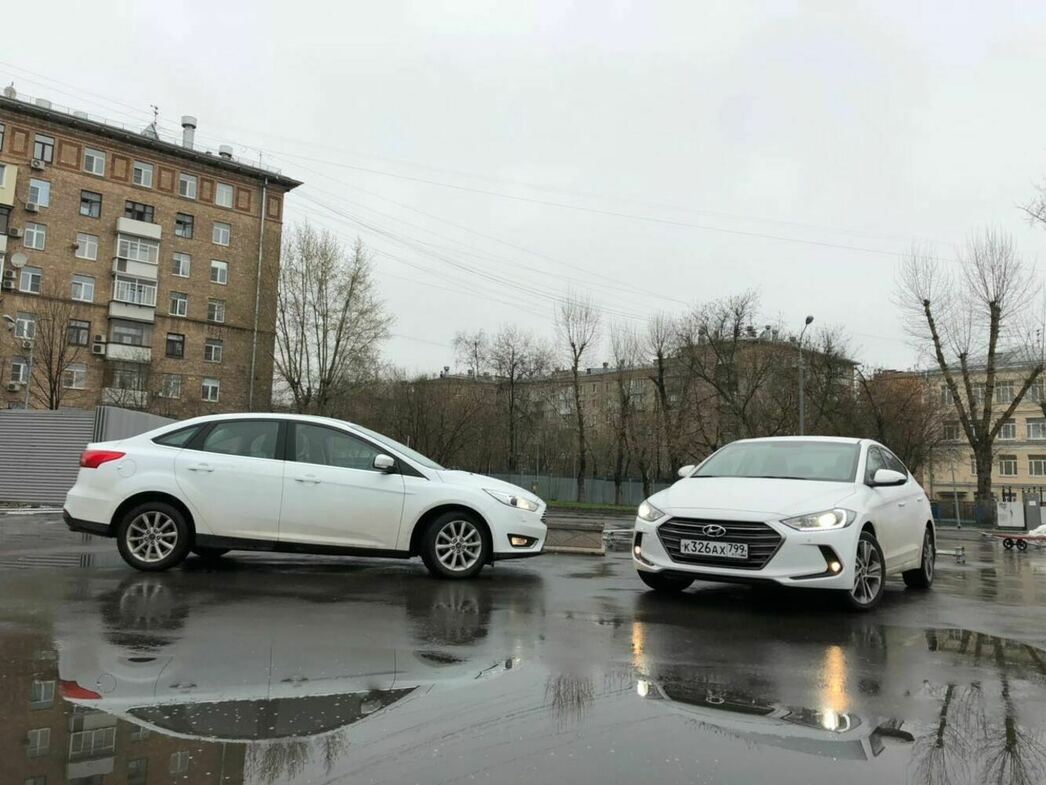 Ford Focus против Hyundai Elantra: для тех, кто не завидует - АвтоВзгляд