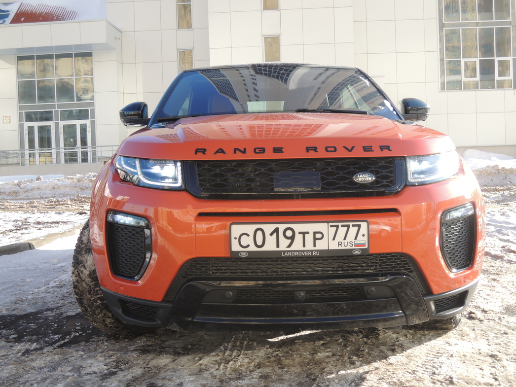 Тест-драйв Range Rover Evoque Convertible: снимаем «шляпу» - АвтоВзгляд